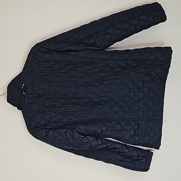 Tommy Hilfige All Weather System Jacket Womens Size M Quilted Blue/Red - Picture 5 of 11